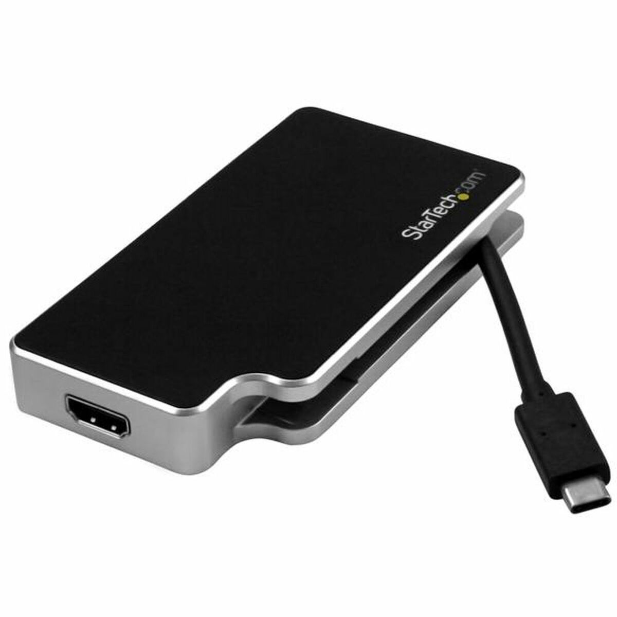 USB C till VGA/HDMI/DVI Adapter Startech CDPVGDVHDB           Silver - 2