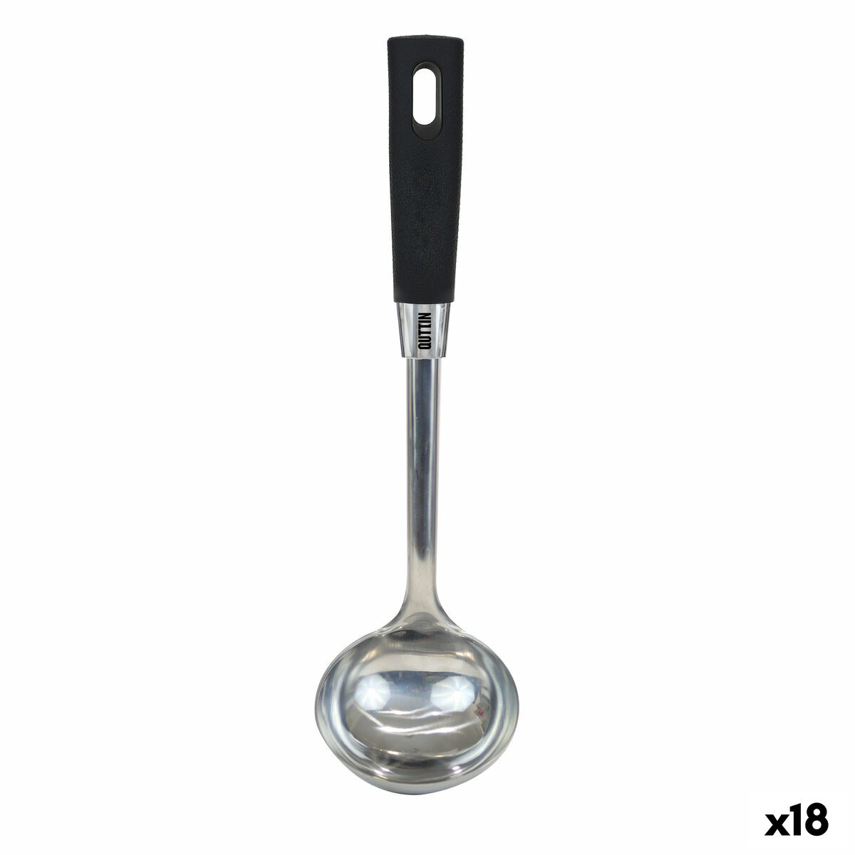 Slev Quttin Foodie Rostfritt stål 9 x 30,5 x 6,5 cm (18 antal) - 4
