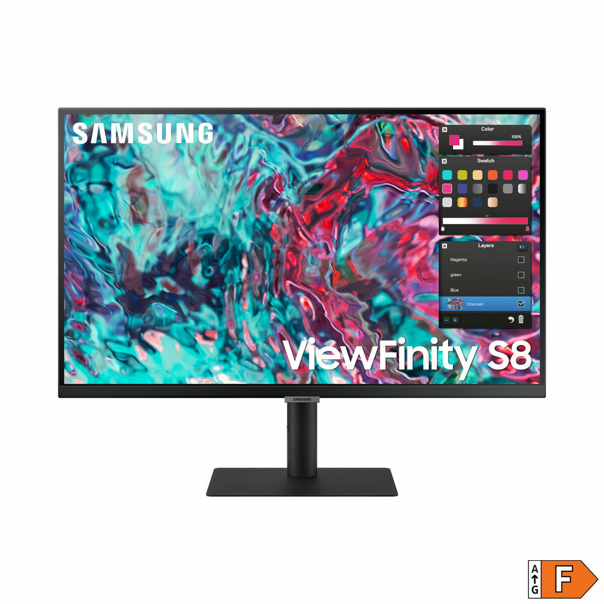 Monitor Samsung S80TB LED IPS HDR10 Flicker free - 2