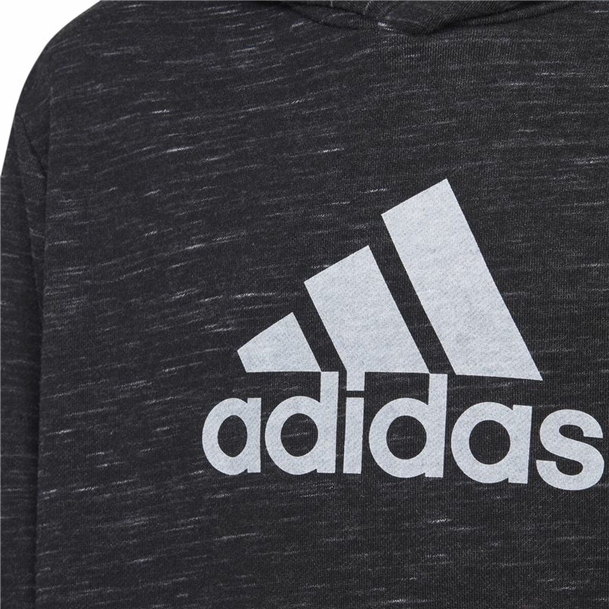 Tröja med huva Unisex Adidas Future Badge Svart - 2