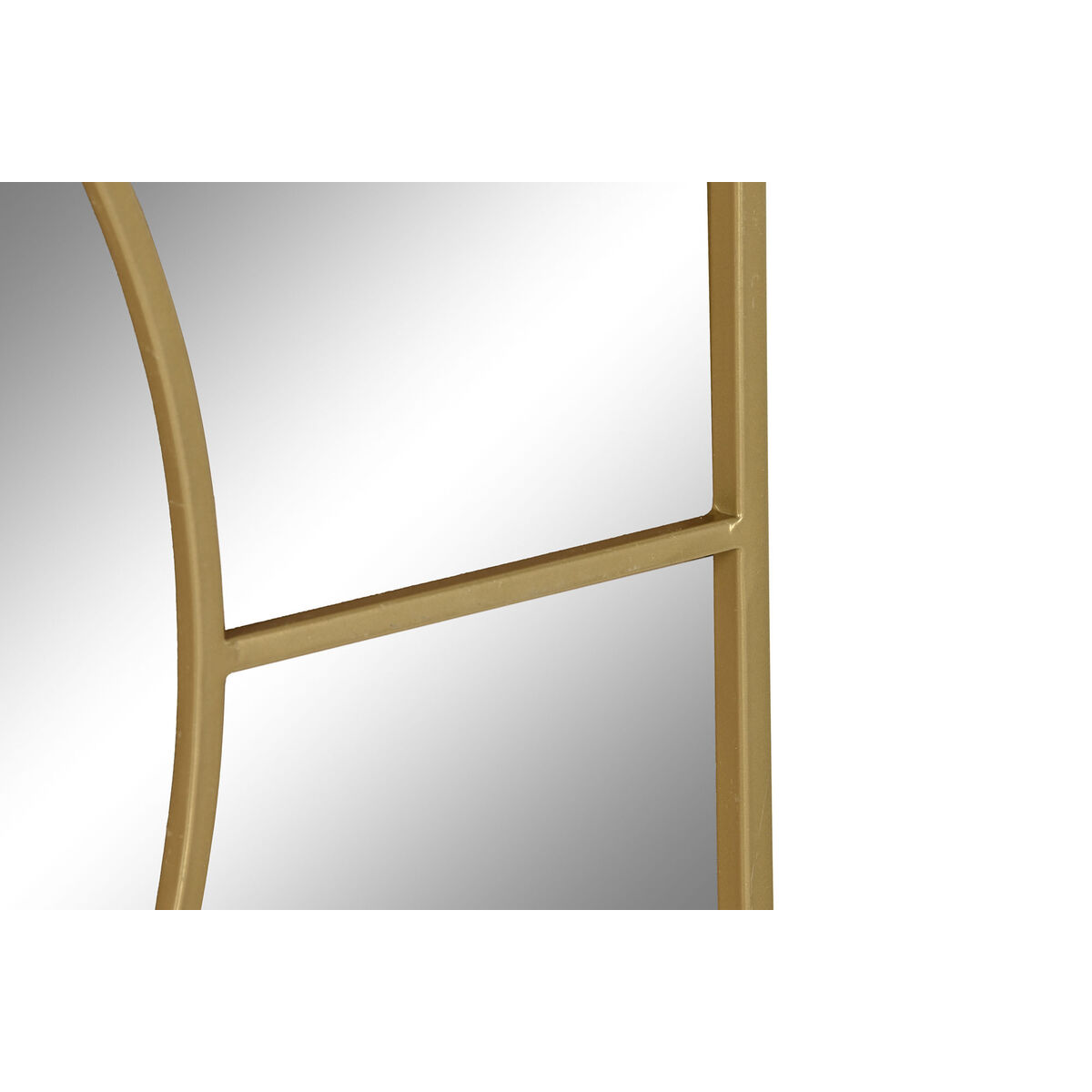 Väggspegel Home ESPRIT Gyllene 90 x 2 x 180 cm - 3