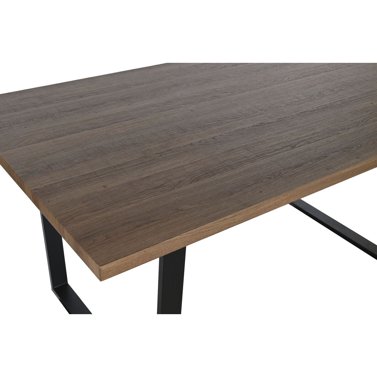 Matsalsbord Home ESPRIT Brun Svart Järn Trä MDF 160 x 90 x 75 cm - 2