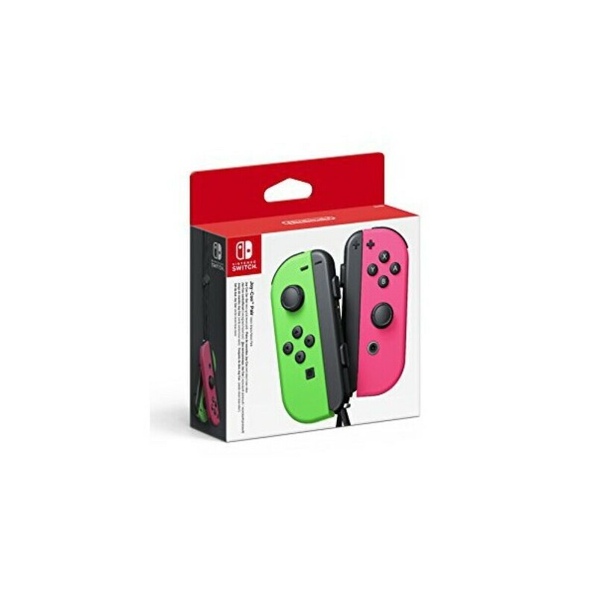 Trådlös Spelkontroll Nintendo Joy-Con Grön Rosa - 5