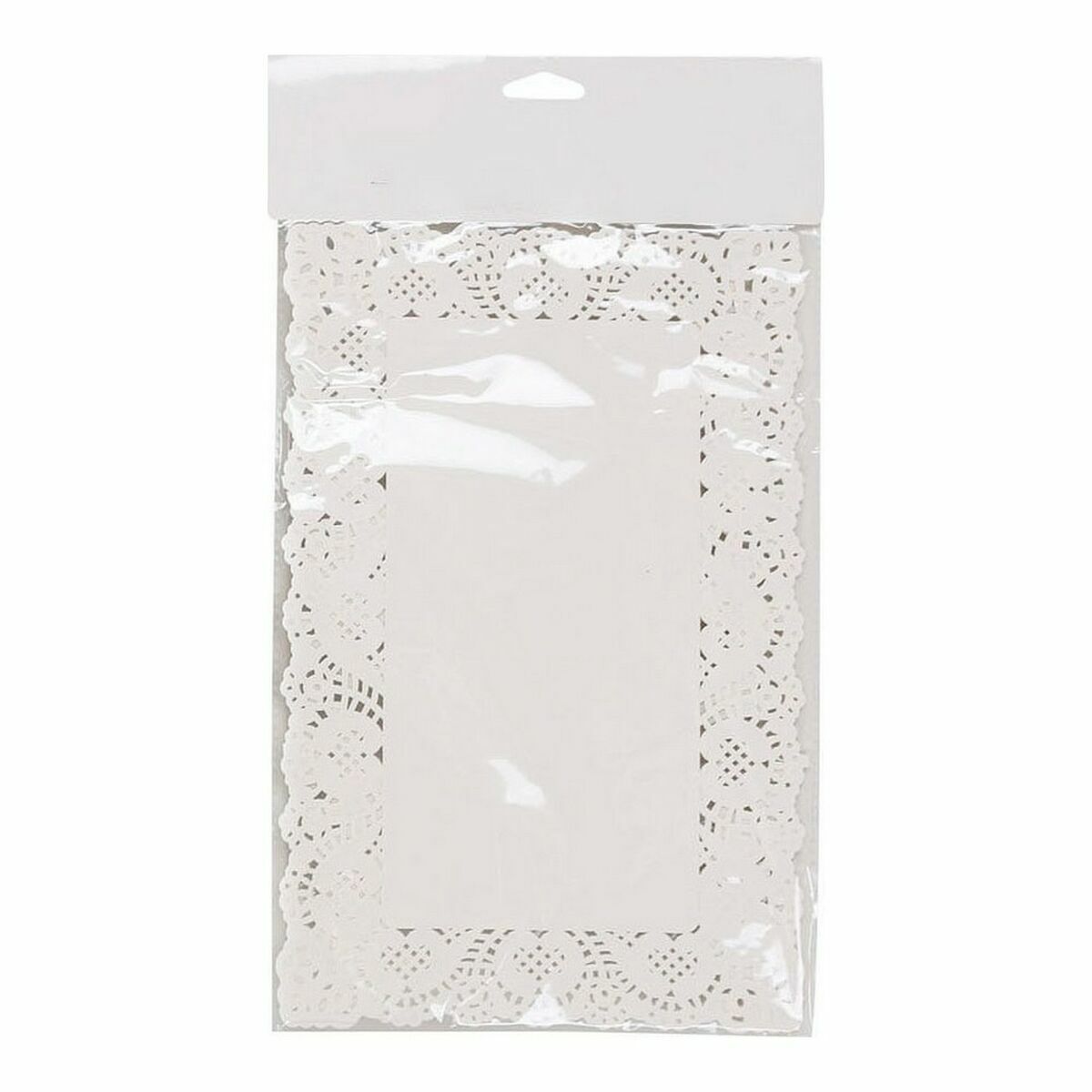 Kakfat Vit Papper 19 x 30 cm 24 Delar - 2