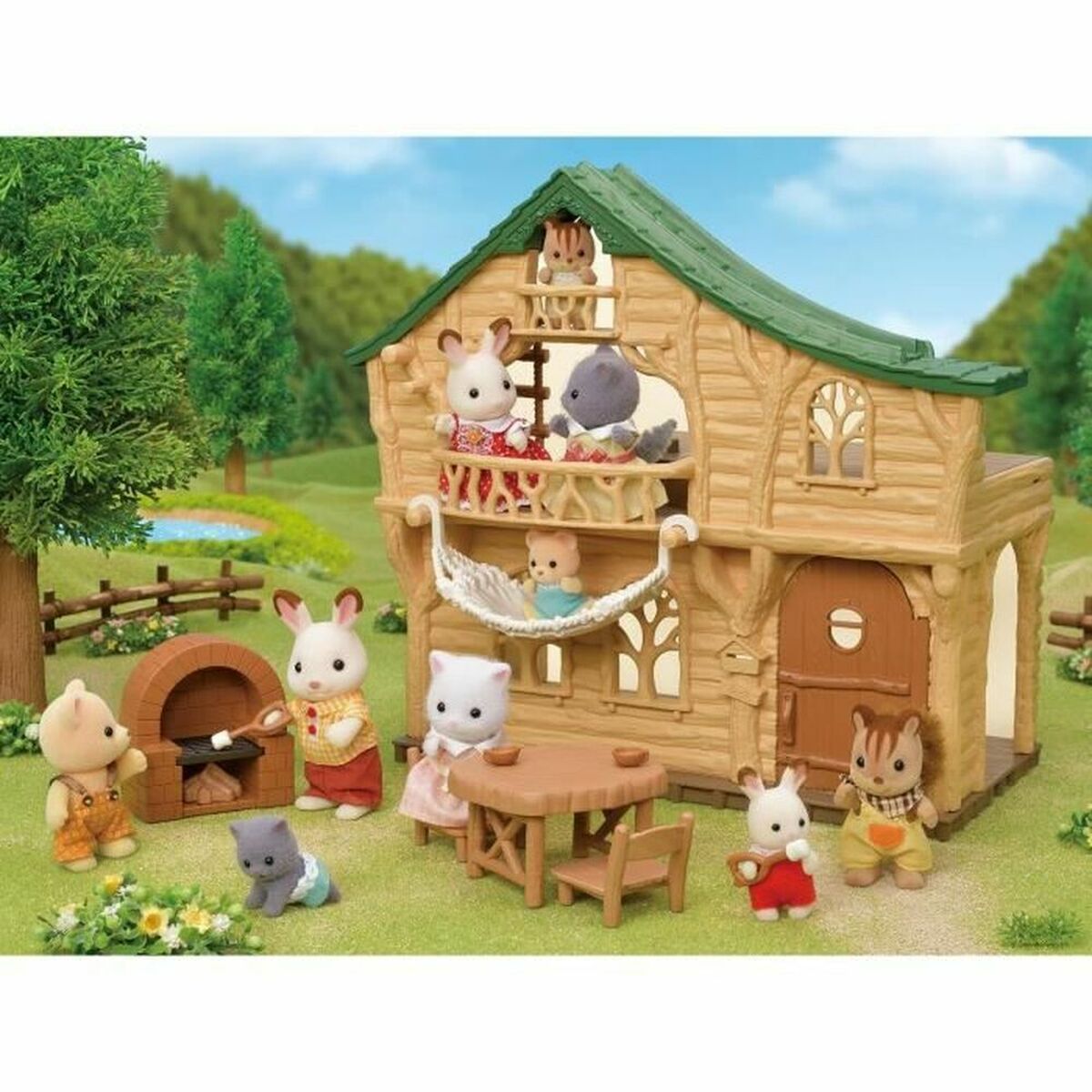 Dockhus Sylvanian Families The Lake Chalet - 6