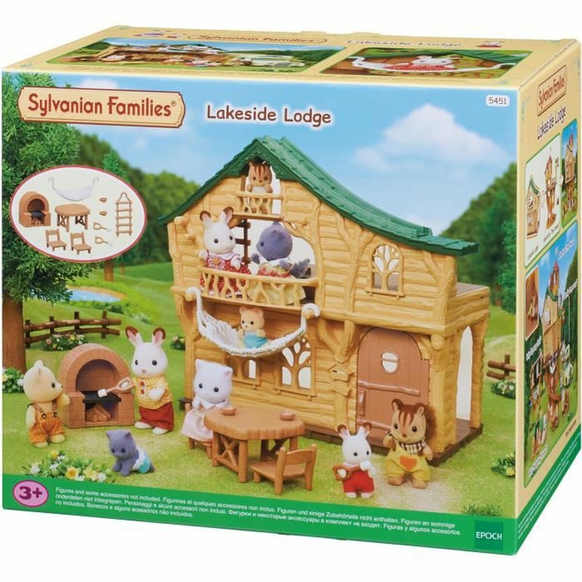 Dockhus Sylvanian Families The Lake Chalet - 5