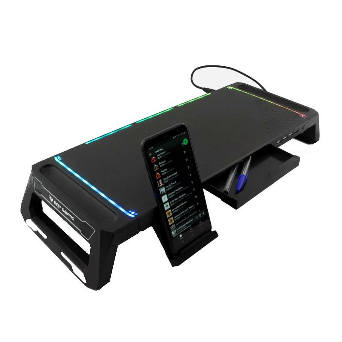 Bordfäste för Skärm DeepGaming SN06 Svart 50 x 50 x 28 cm - 5