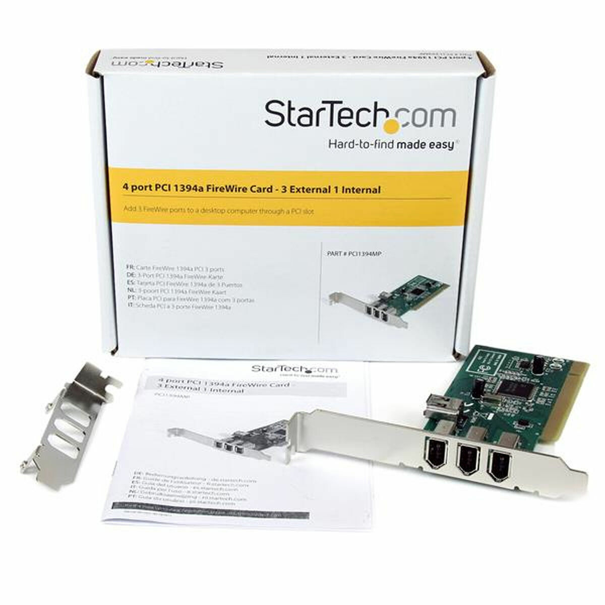 PCI Kort Startech PCI1394MP - 5