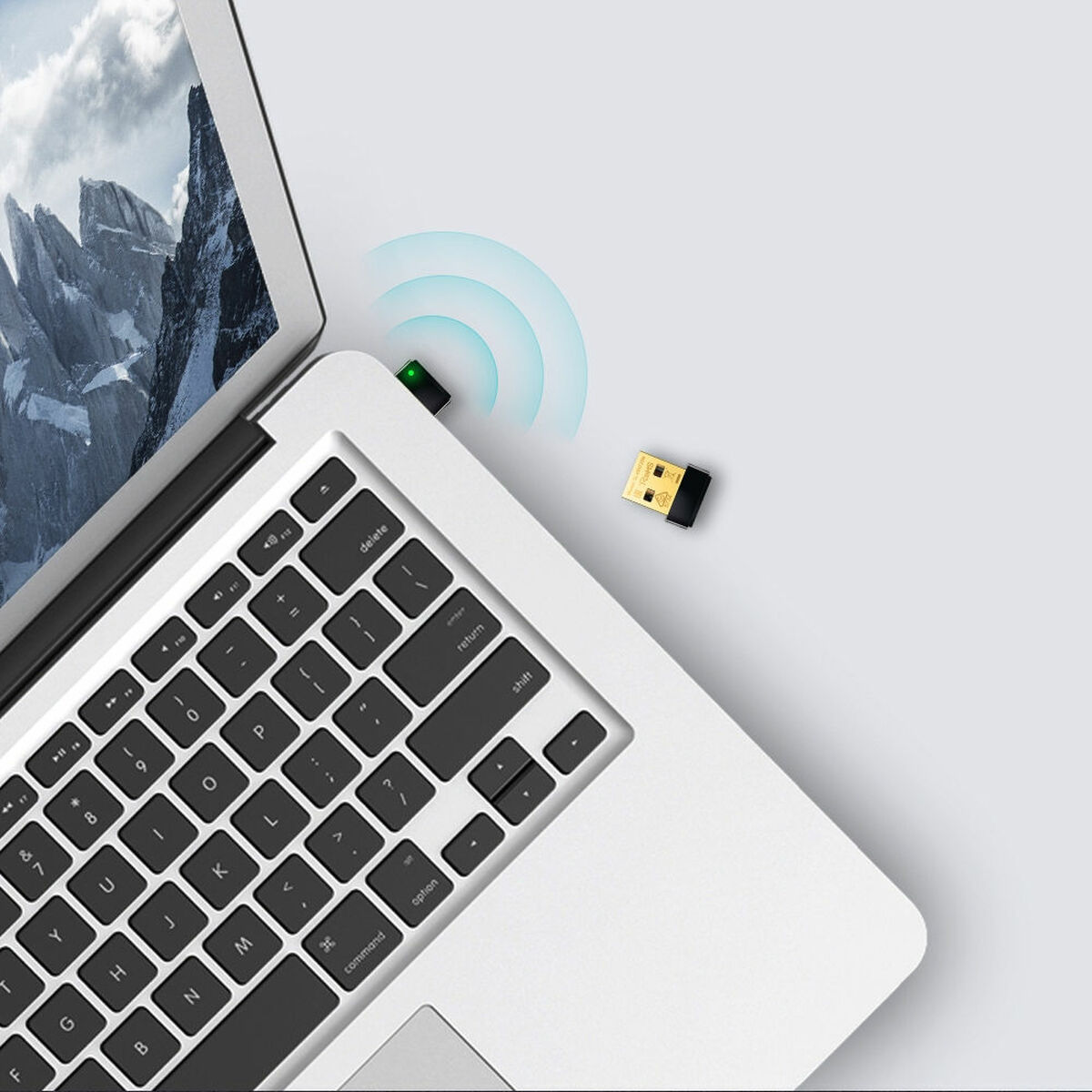 USB WiFi Adapter TP-Link TL-WN725N 150 Mbit/s Svart - 4