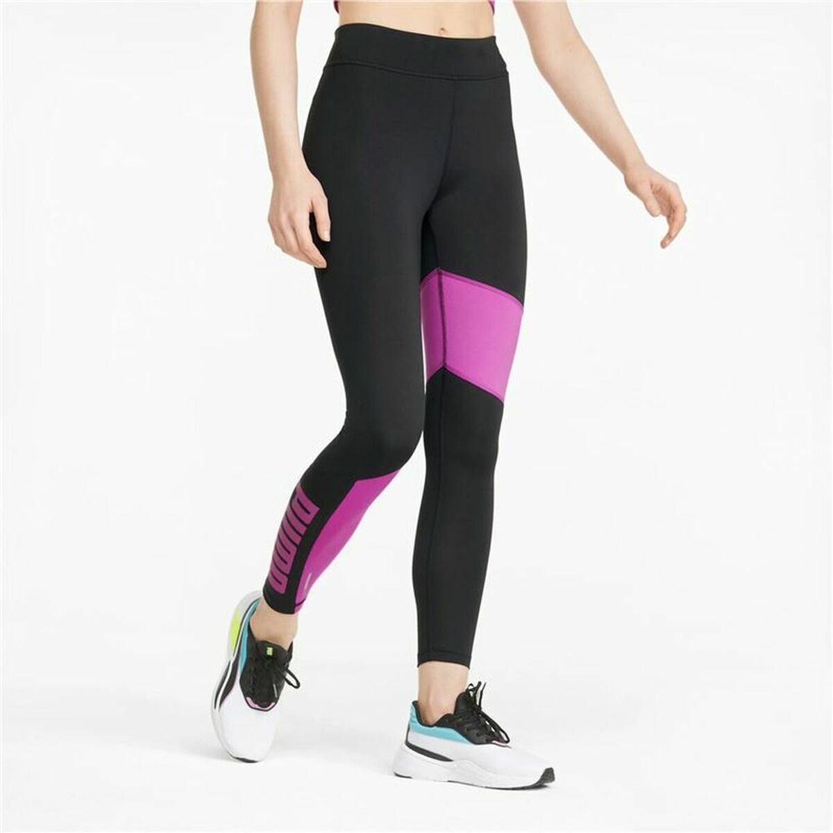 Sport-leggings, Dam Puma Train Favorite Svart - 4
