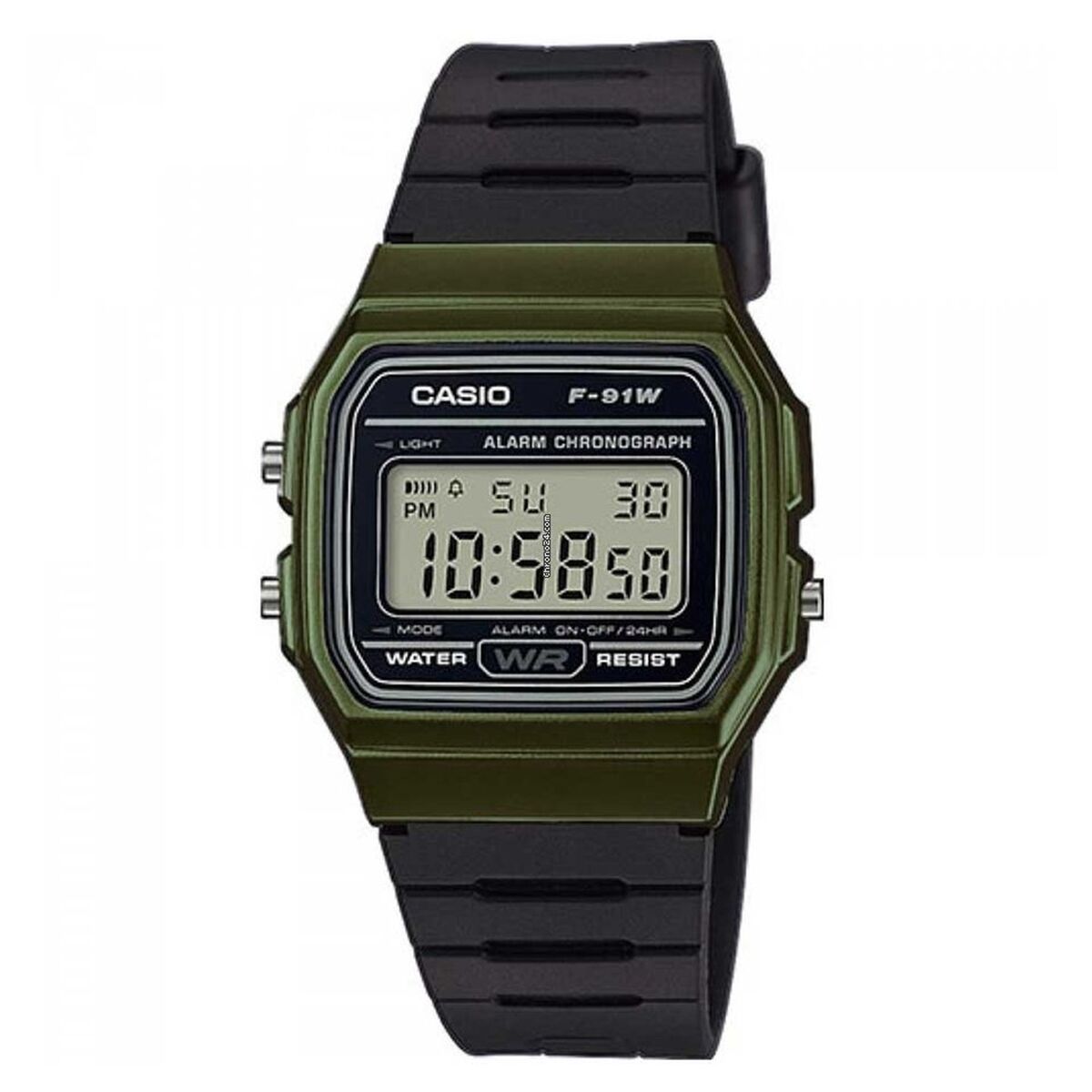 Unisexklocka Casio VINTAGE Svart Grön (Ø 35 mm) - 3