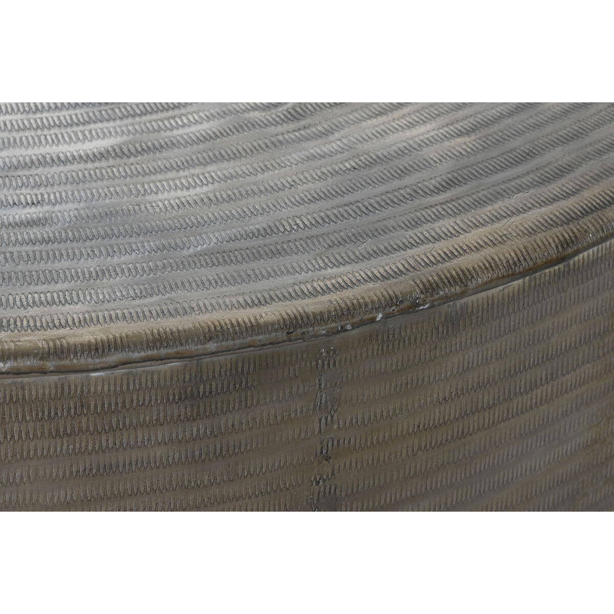 Soffbord Home ESPRIT Gyllene Aluminium 90 x 90 x 40 cm - 3