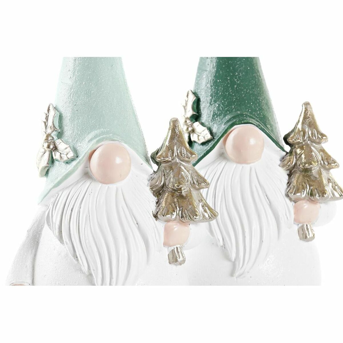 Julgranskula DKD Home Decor Harts (8 x 7 x 20 cm) (2 antal) - 3