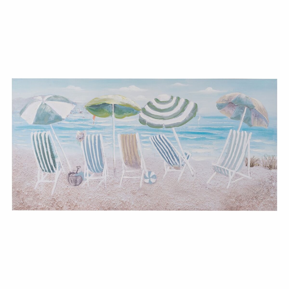 Tavla Kanvas Strand 120 x 3,5 x 60 cm