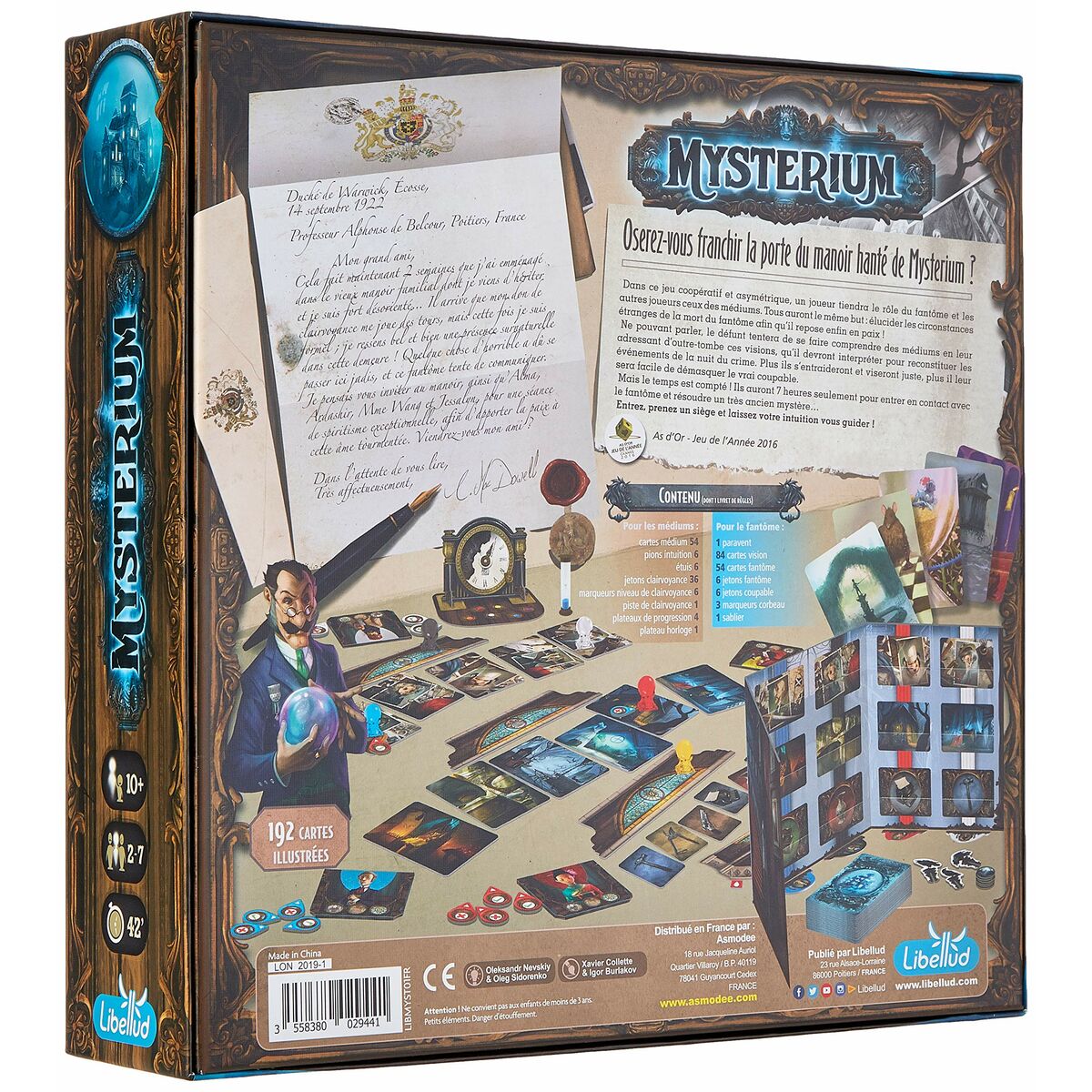 Sällskapsspel Asmodee Mysterium Franska Flera språk - 7