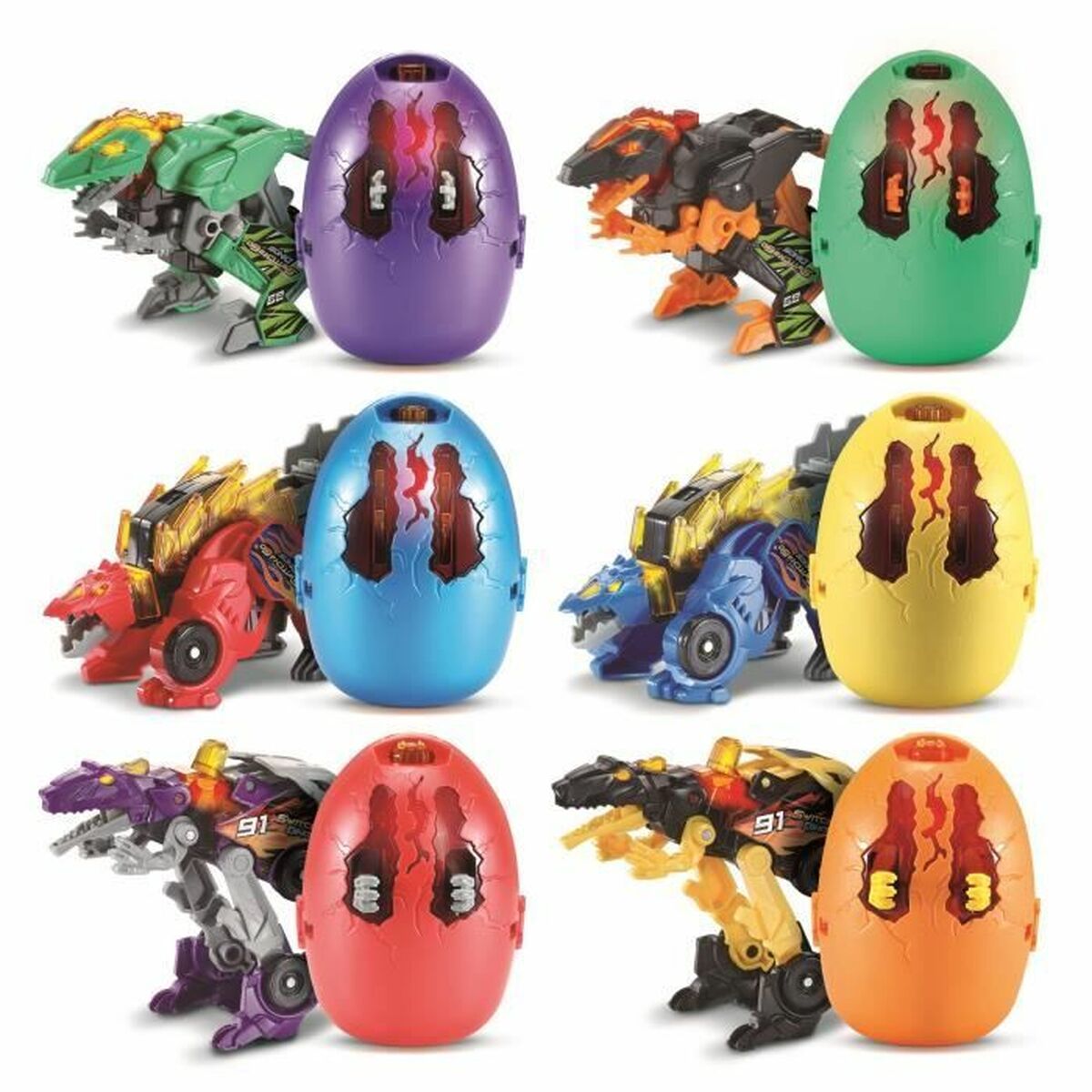 Transformers Vtech SWITCH & GO DINOS SURPRISE - 5