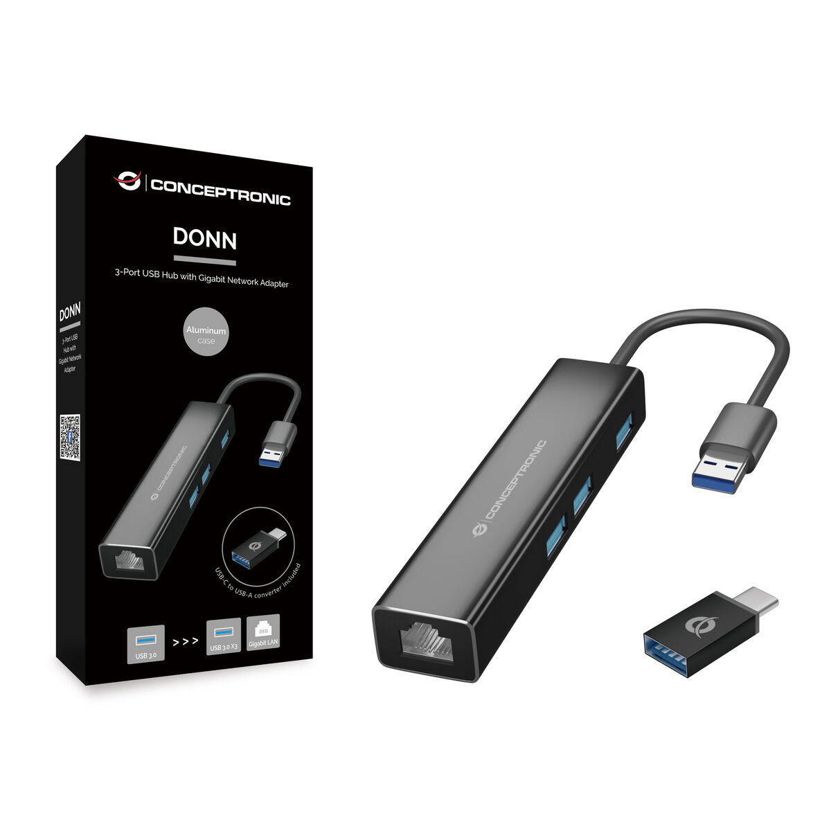 Nätadapter Conceptronic DONN07BA - 3