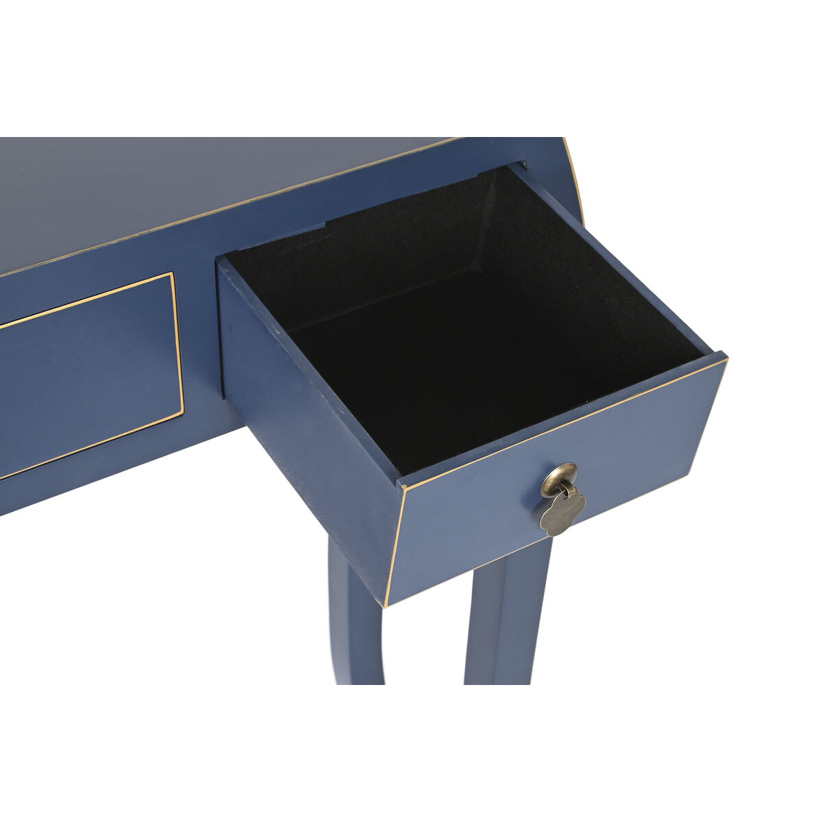 Console DKD Home Decor Blå Gyllene Gran Trä MDF 96 x 26 x 80 cm - 11