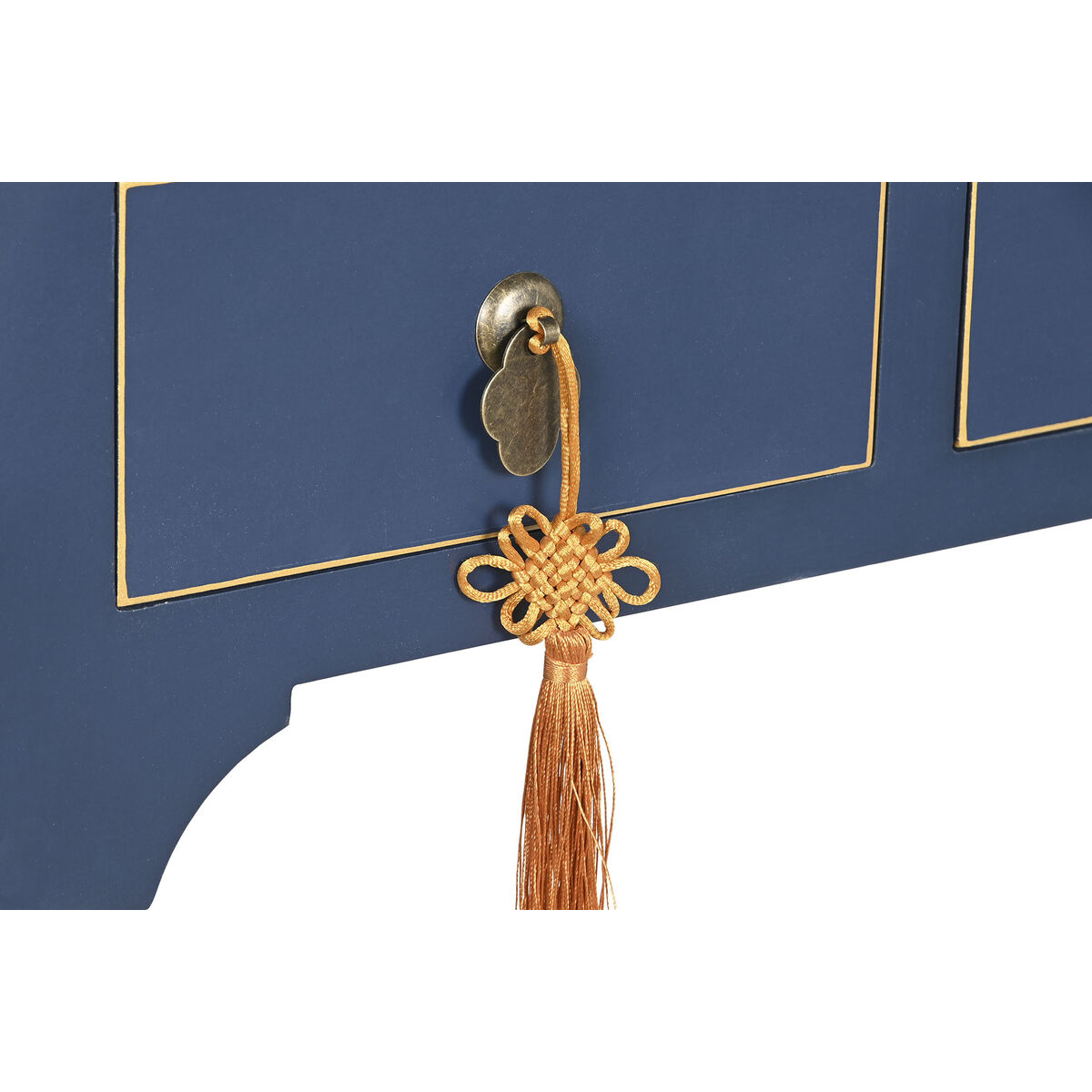 Console DKD Home Decor Blå Gyllene Gran Trä MDF 96 x 26 x 80 cm - 12