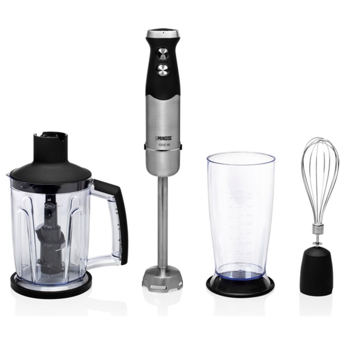 Stavmixer Princess 01.221221.01.001 Svart 1000 W - 2