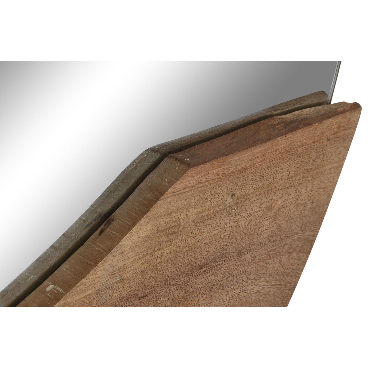 Väggspegel Home ESPRIT Naturell Bali 120 x 8 x 120 cm - 3