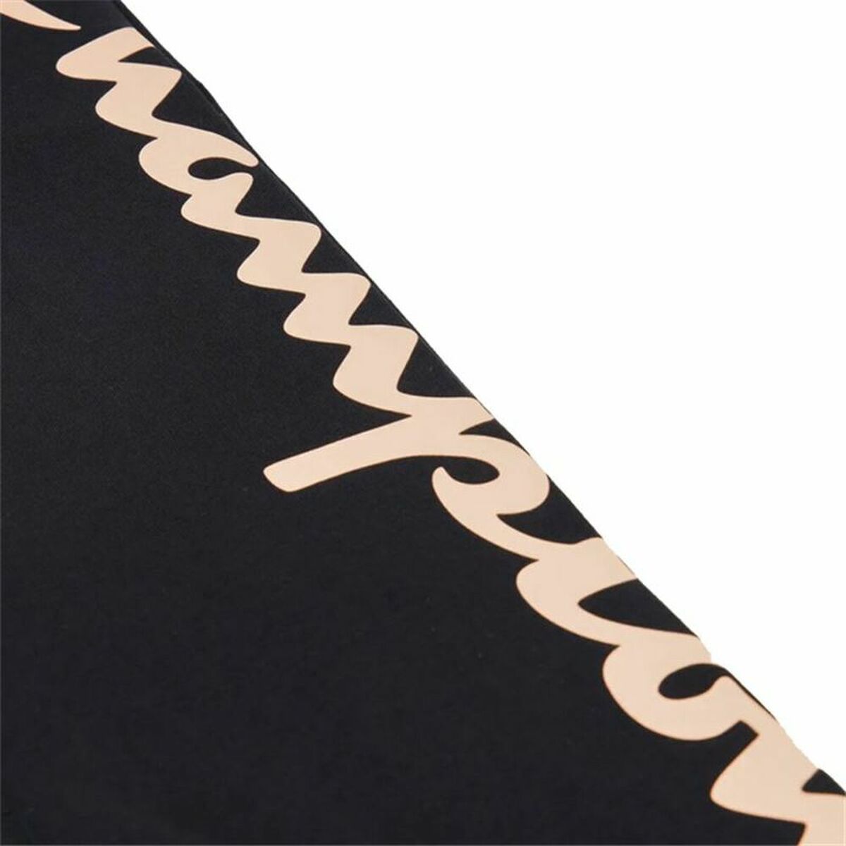 Sport-leggings, Dam Champion Quick-Dry Script Logo Crop Svart - 2