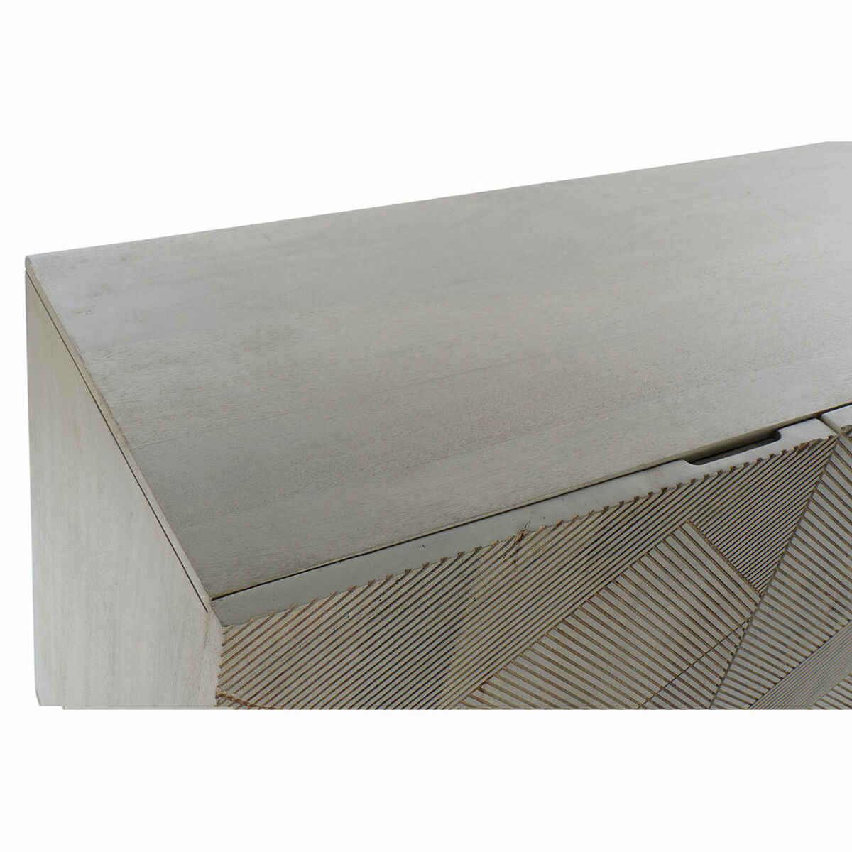 Skänk DKD Home Decor   Grå Gyllene Metall Mangoträ 160 x 45 x 75 cm - 18