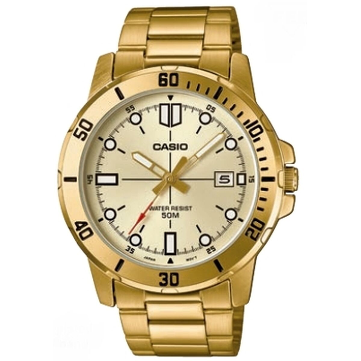 Herrklocka Casio DIVER Gyllene (Ø 45 mm) - 3