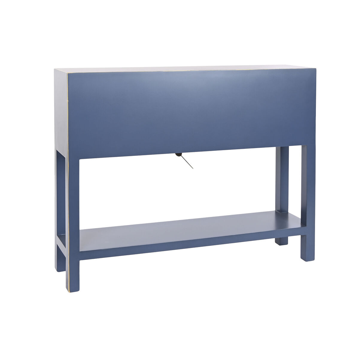 Avlastningsmöbler DKD Home Decor Blå Gyllene Gran Trä MDF 95 x 24 x 79 cm - 2