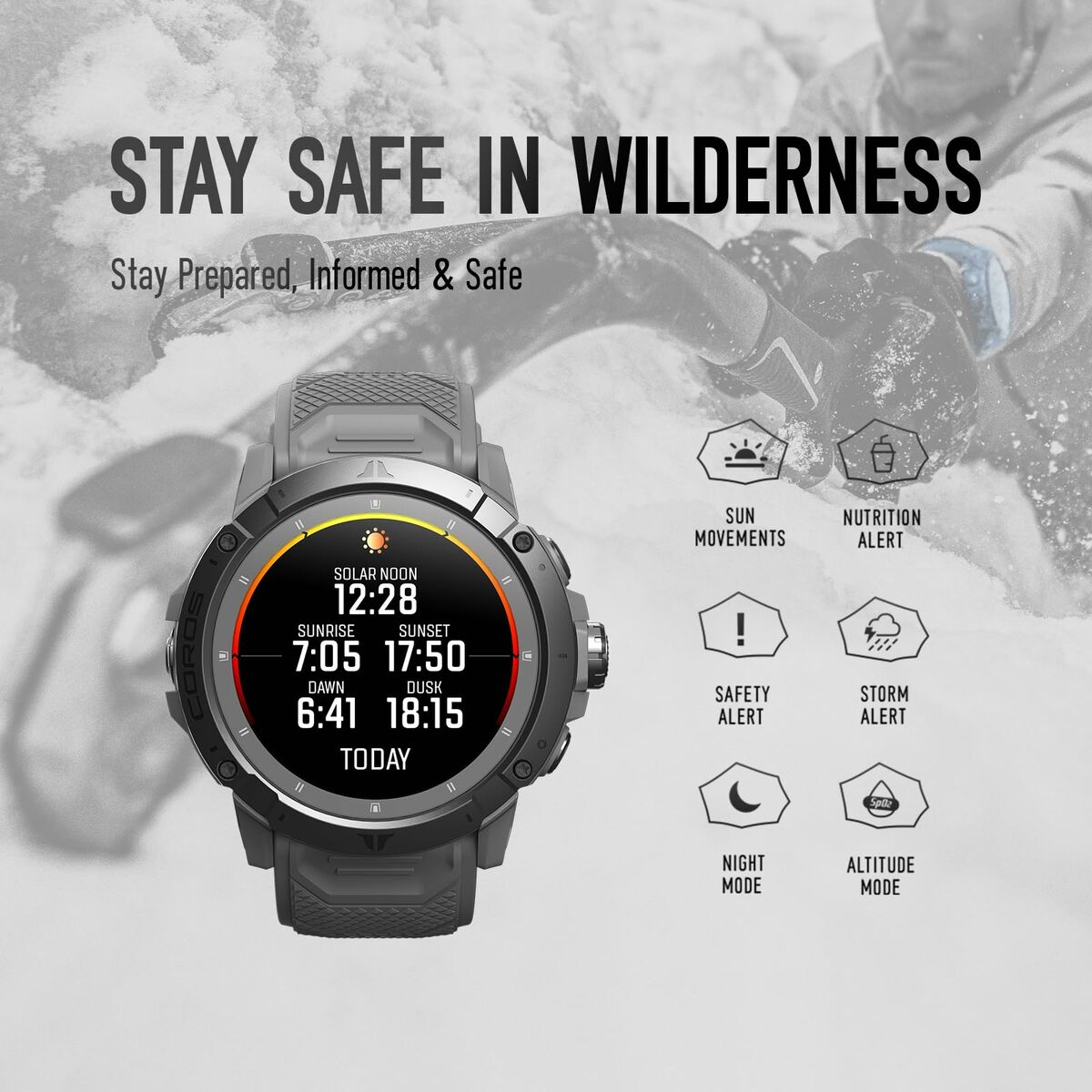 Smartklocka Coros WVTX2S-MOO - 7