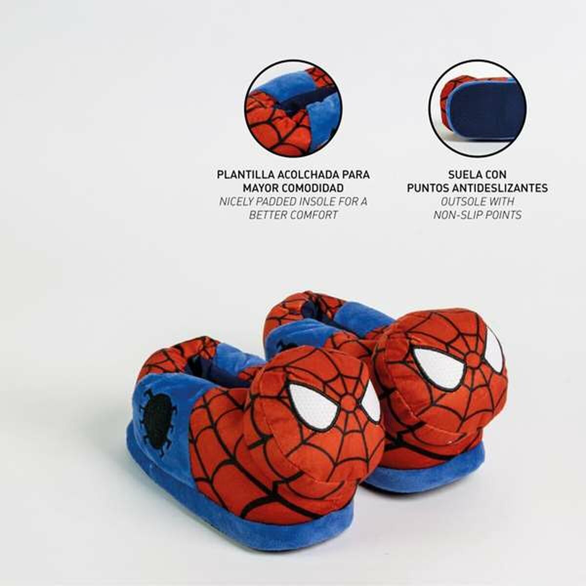 Hustofflor Spider-Man Röd - 5