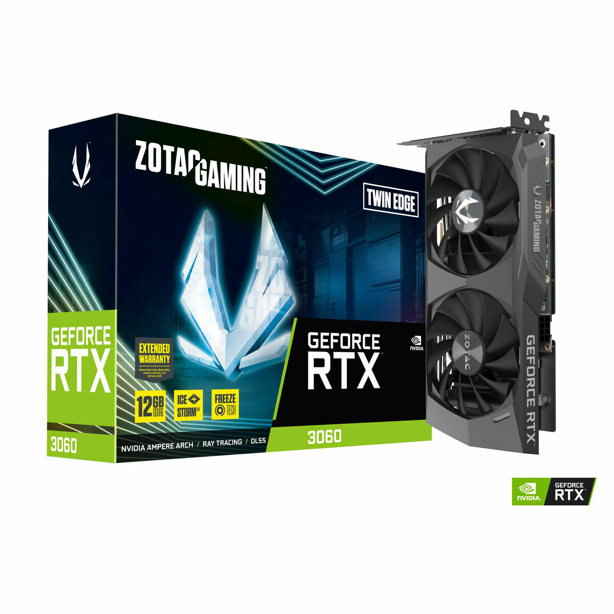 Grafikkort Zotac Twin Edge GeForce RTX 3060 GDDR6 12 GB - 4