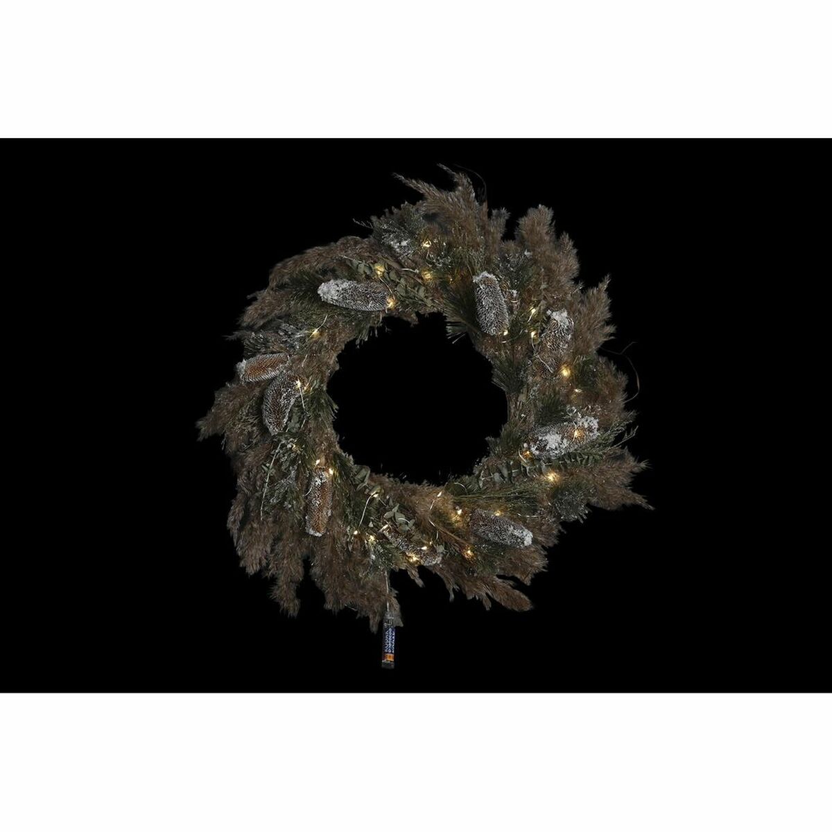 Julkrans DKD Home Decor Blomster (60 x 10 x 60 cm) (2 antal) - 2