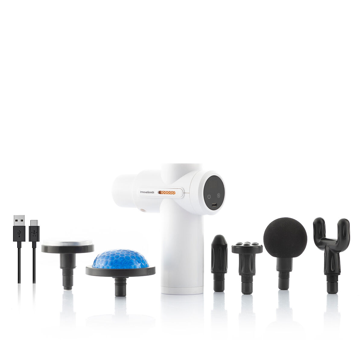 Varm och kall muskelmassagerpistol Hokgun InnovaGoods - 3