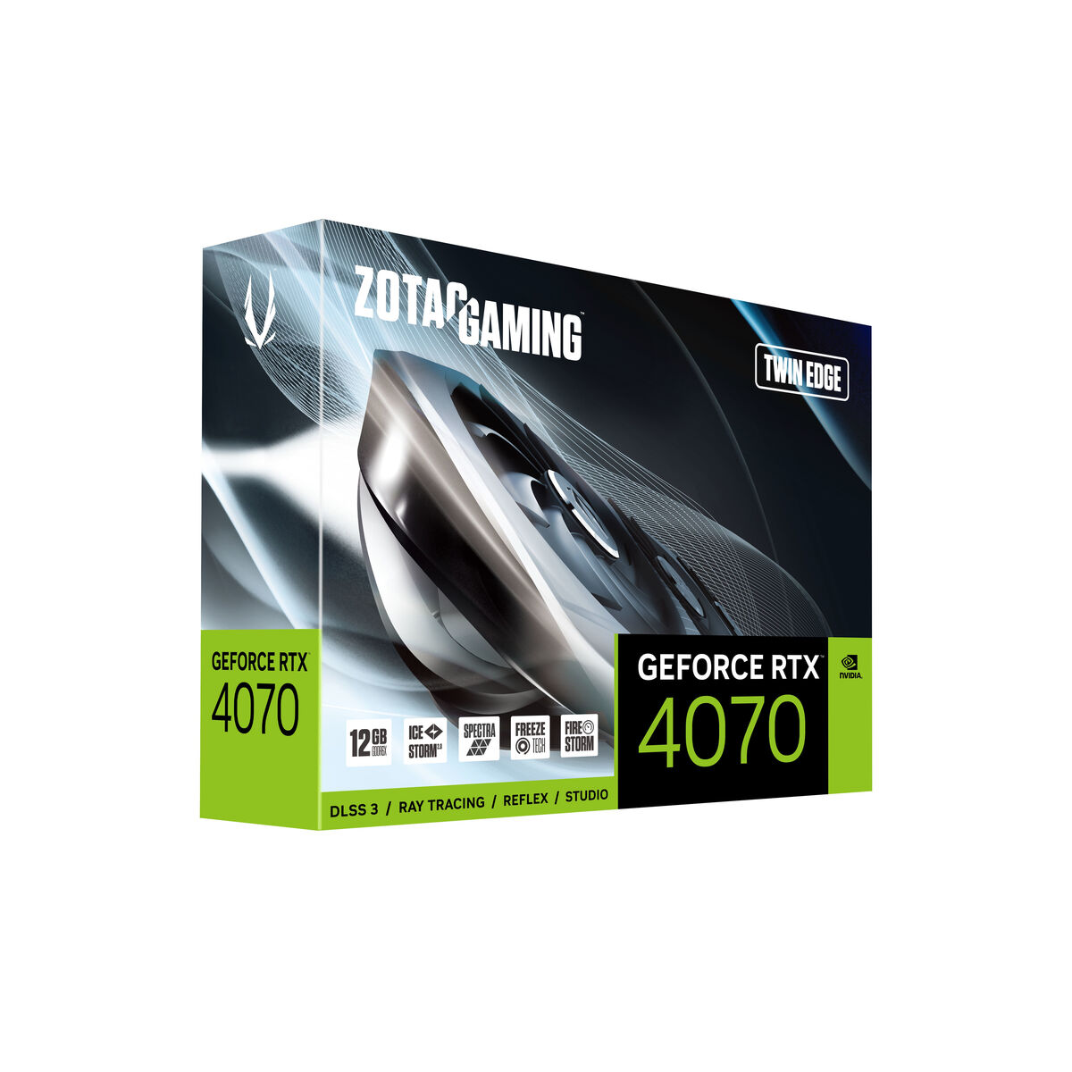 Grafikkort Zotac GeForce RTX 4070 Twin Edge GEFORCE RTX 4070 GDDR6X 12 GB - 7