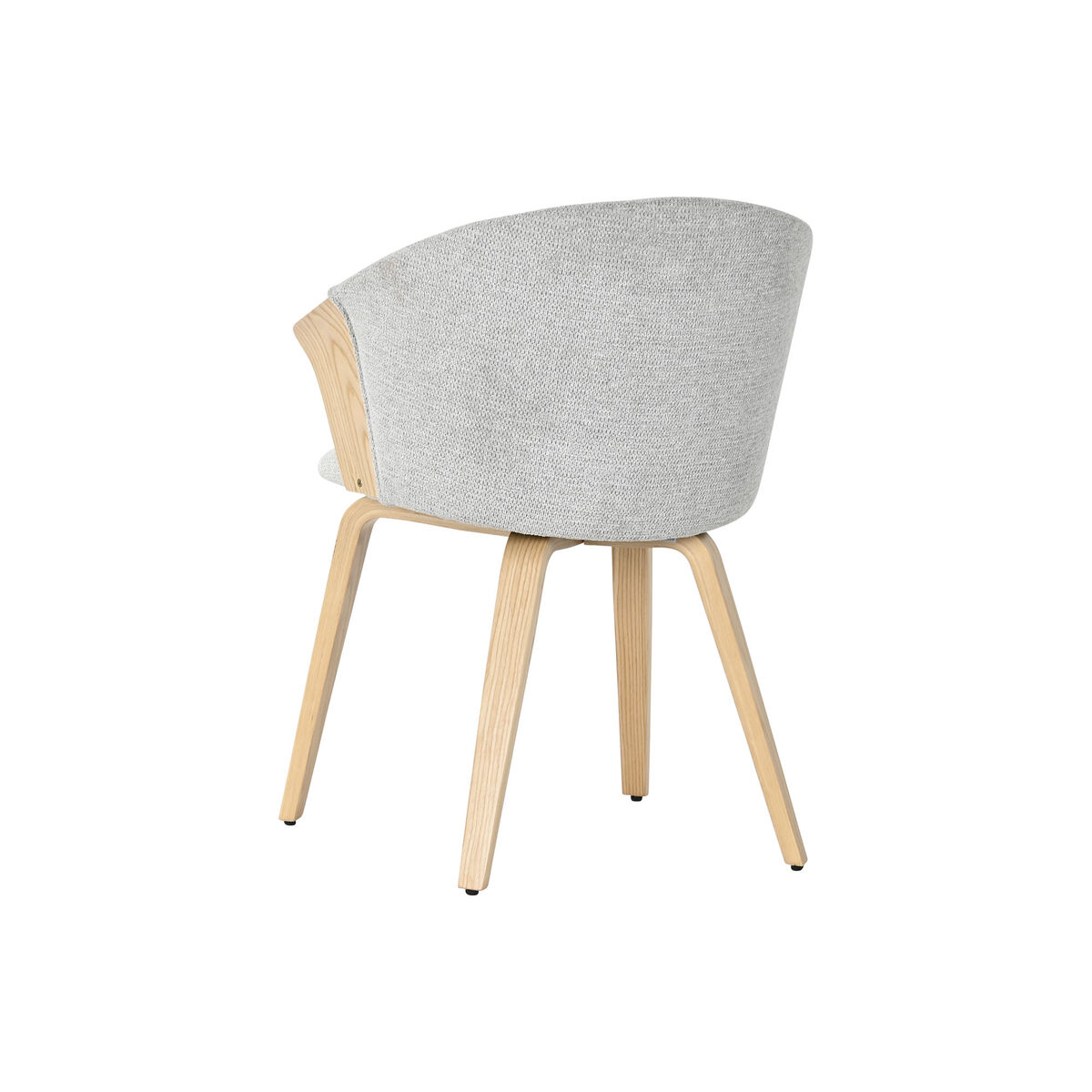 Matsalsstol Home ESPRIT Grå Polyester Trä 60 x 57,5 x 79 cm - 3