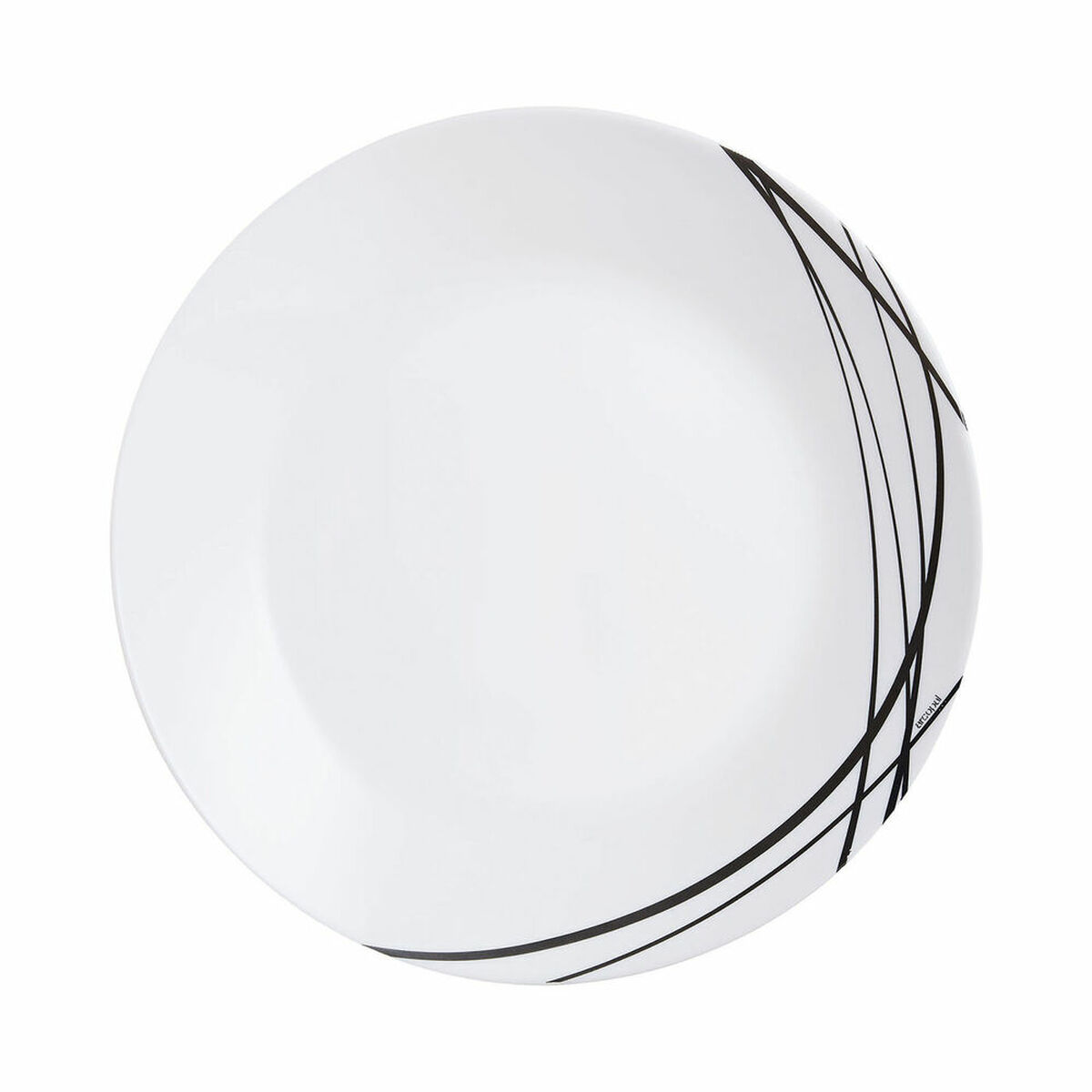 Lapostányér Arcopal Domitille Dvobarvna Glas (Ø 25 cm)