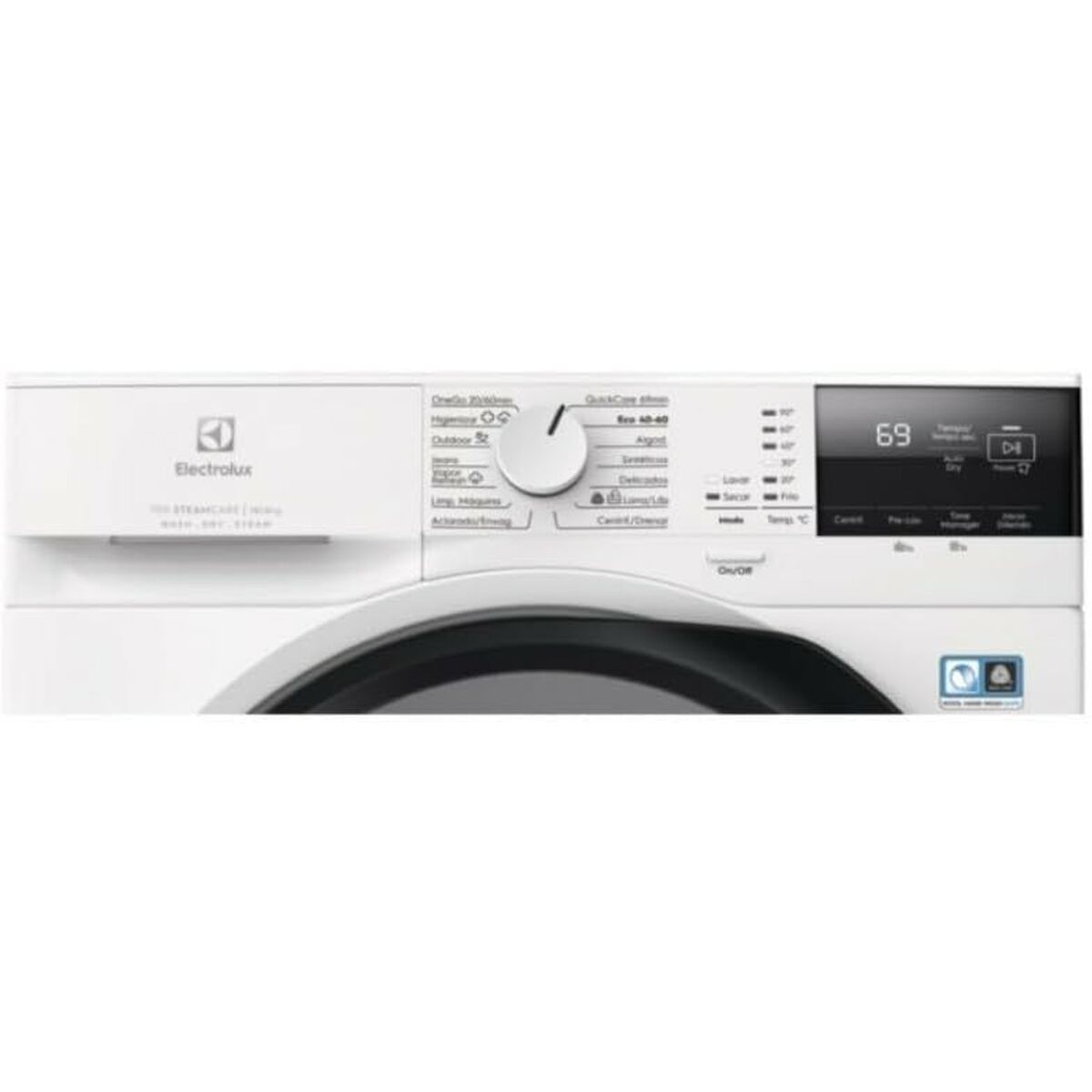 Washer - Dryer Electrolux EWI7216O2B 1600 rpm 10 kg 6 Kg - 4