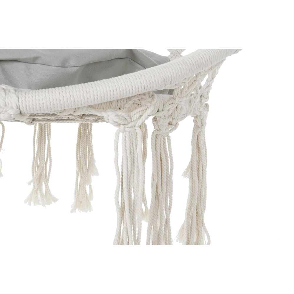 Hängmatta DKD Home Decor Beige Grå Rödbrun 82 x 62 x 123 cm (82 x 62 x 123 cm) - 5