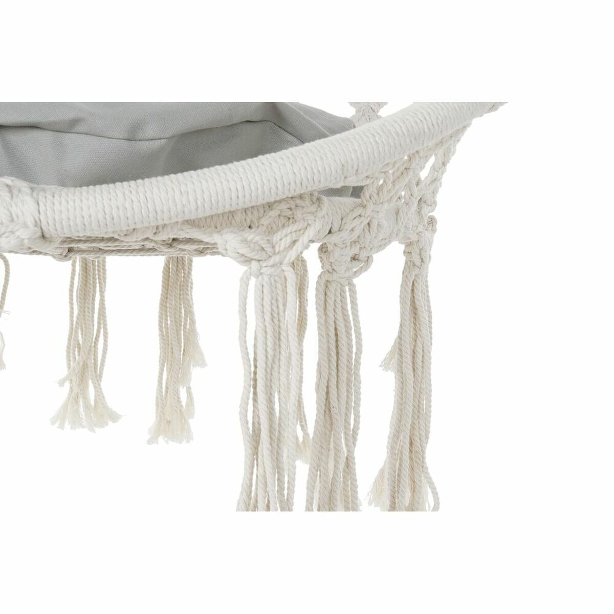 Hängmatta DKD Home Decor Beige Grå Rödbrun 82 x 62 x 123 cm (82 x 62 x 123 cm) - 15