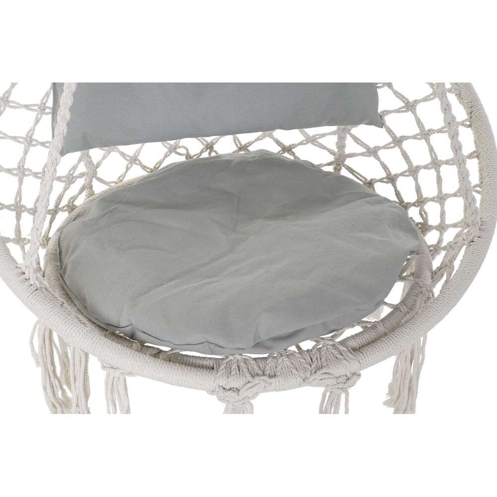 Hängmatta DKD Home Decor Beige Grå Rödbrun 82 x 62 x 123 cm (82 x 62 x 123 cm) - 2