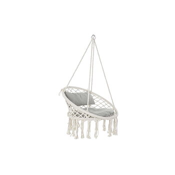 Hängmatta DKD Home Decor Beige Grå Rödbrun 82 x 62 x 123 cm (82 x 62 x 123 cm)