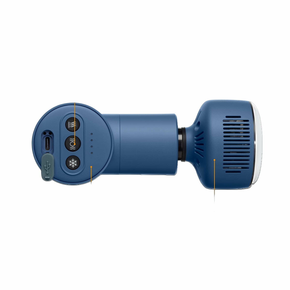 Varm och kall muskelmassagerpistol Medisana MG 600 Blå Svart - 8