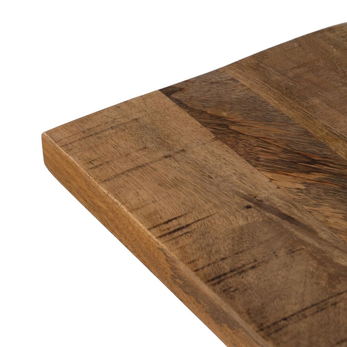 Table top Fyrkantig Beige Mangoträ 60 x 60 x 3 cm - 5
