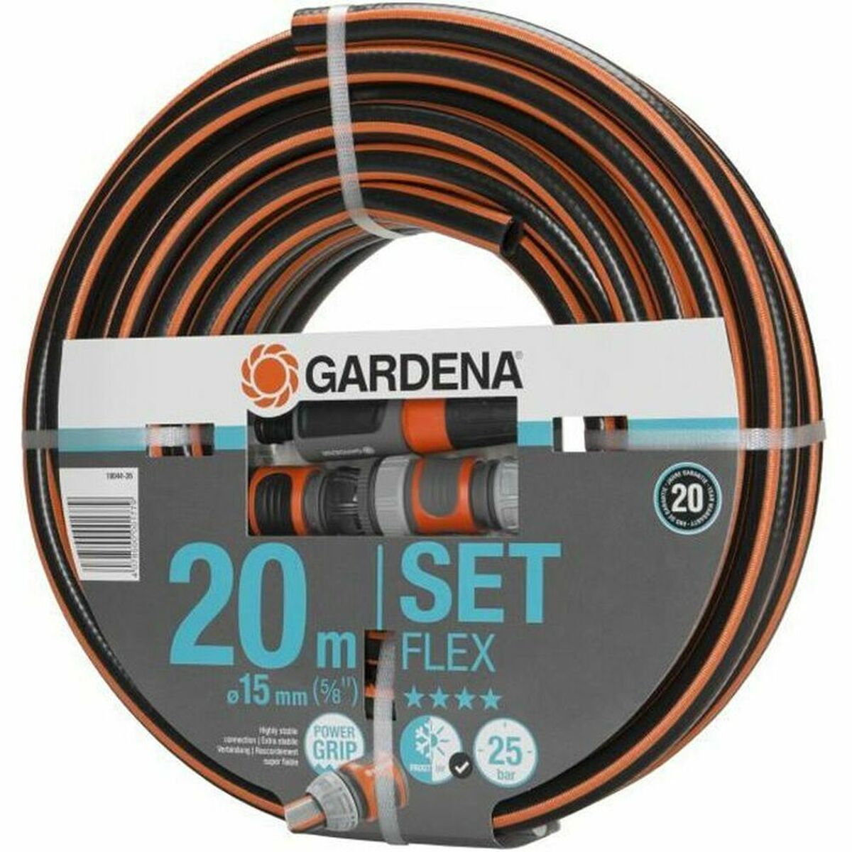 Slang med tillbehörssats Gardena High Flex 20 m Ø 15 mm