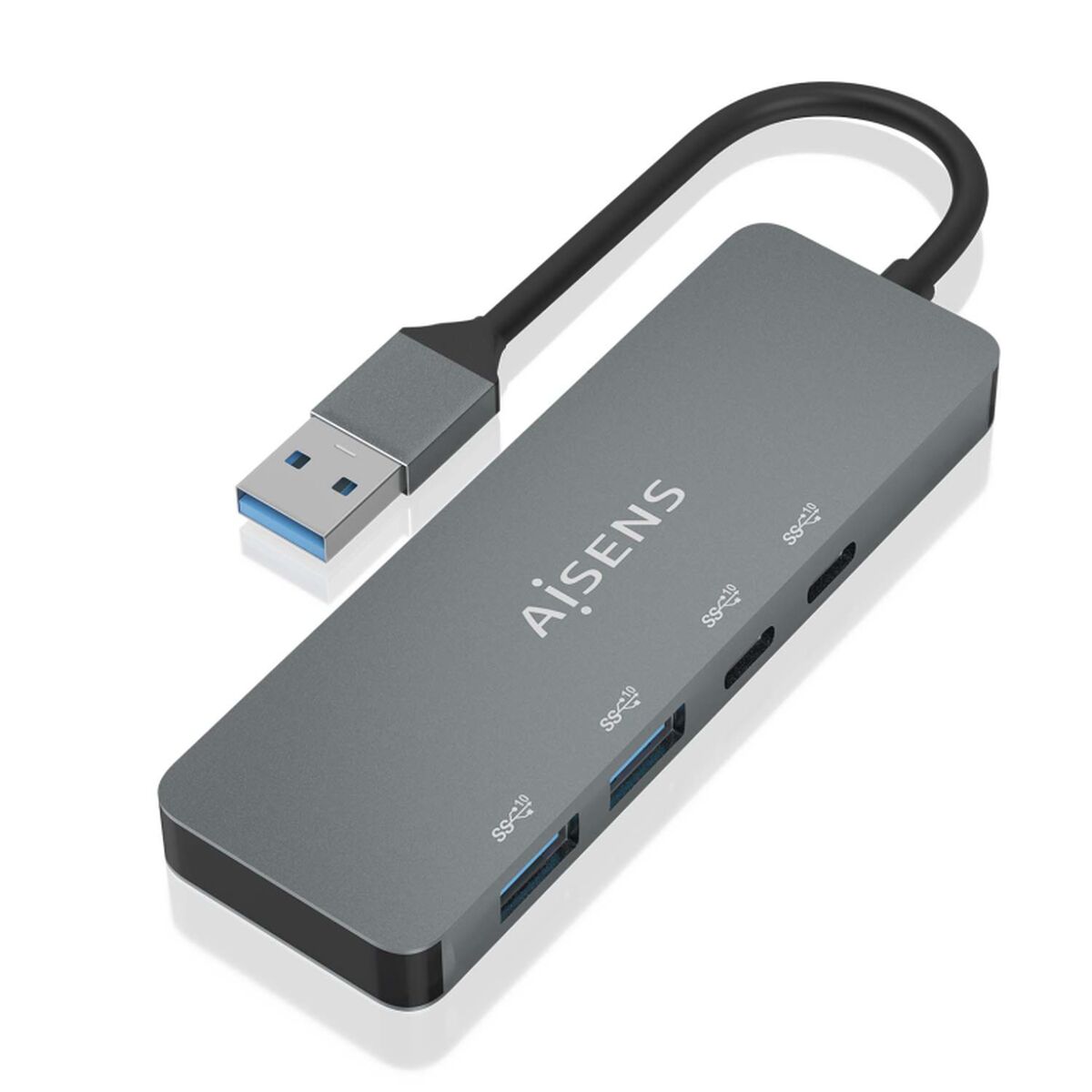 USB-HUB Aisens A106-0696 Grå (1 antal)