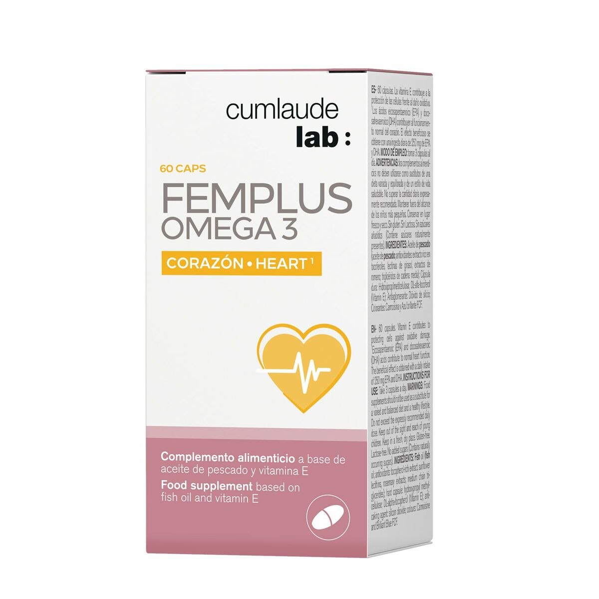 Kosttillskott Cumlaude Lab CUMLAUDE LAB COMPLEMENTOS ALIMENTICIOS 60 antal - 2