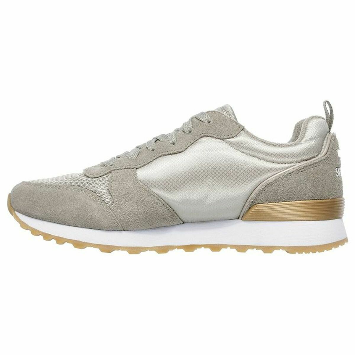 Casual Träningsskor Dam Skechers  Retros-OG 85 - Goldn Gurl Ljusgrå - 10