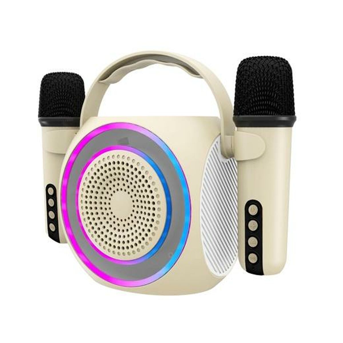 Högtalare med Karaoke Mikrofon Celly Vit