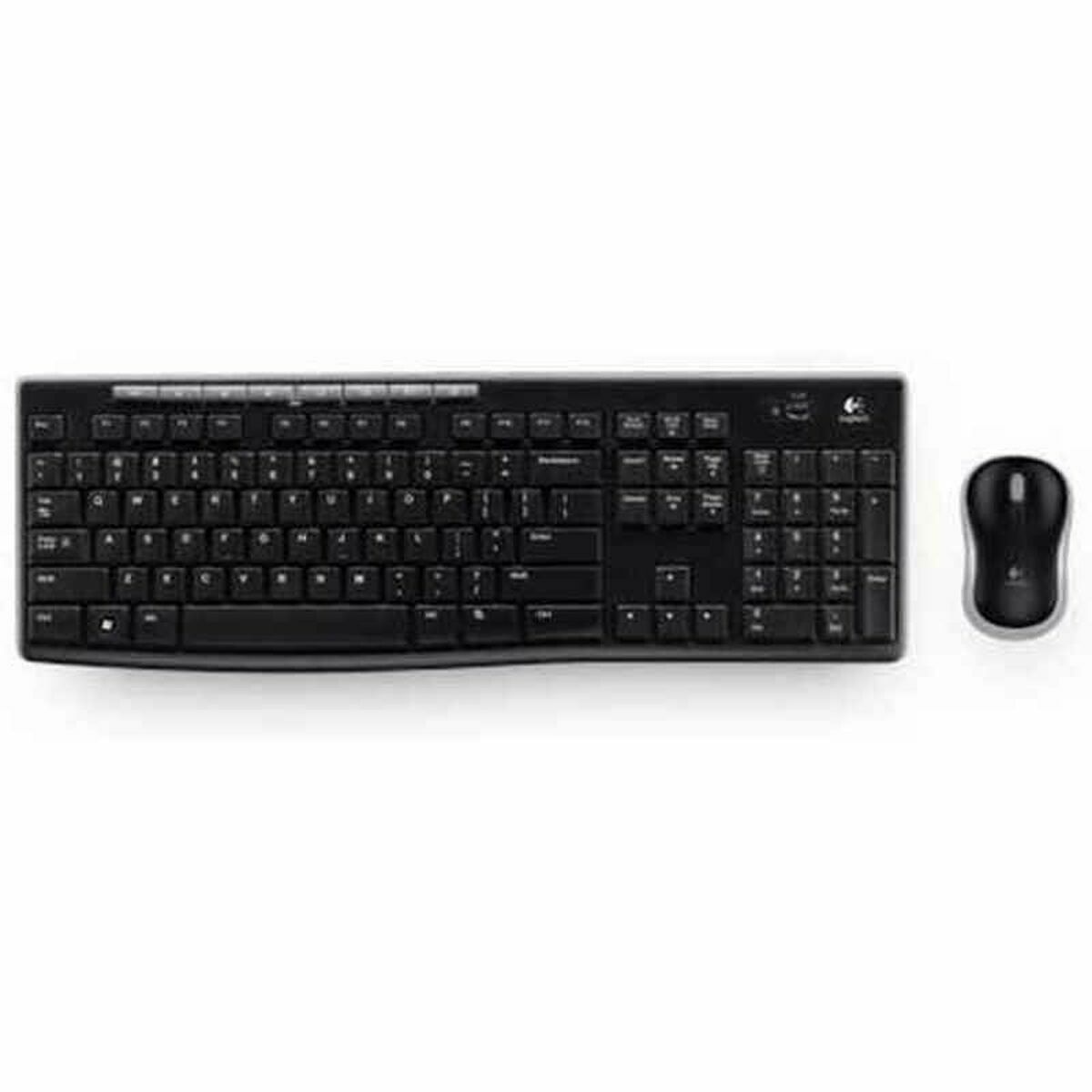 Mus & Tangentbord Logitech LGT-MK270-US Svart QWERTY Qwerty US - 3